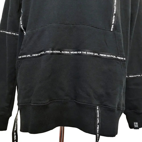 Fresh Goods NWOT Pullover Hooded Sweatshirt Men L - Picture 6 of 10